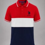 Maroon Colour Cotton Half Sleeve Polo T Shirt For Men