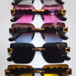 Eyewear Designer Shades Rimless Sunglasses Sun Glasses Designer Sunglasses
